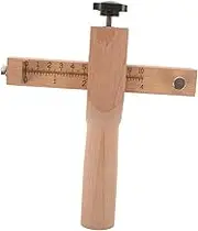 COHEALI Adjustable Leather Strap Cutter Tool for DIY Projects Precision Leather Strip Cutting Device for Crafting Strong and Sharp Blade
