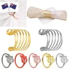 Kitchen Gadgets Napkin Rings Napkin Buckle Table Decoration Towel Holder