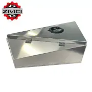 850x210x400mm Full 2.5 mm Aluminium Tool Box Tapered Under Tray 4WD Ute Tool Box