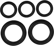 minkissy 5pcs Speaker Rubber Foam Edge Surround Rings Speakers Repair Parts Suitable for Small Gatherings and Music Enthusiasts