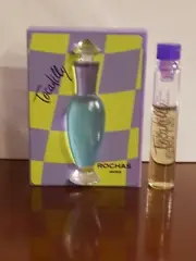 TOCADILLY BY ROCHAS 1.7 ML EDT PERFUME SAMPLE VIAL IN PLASTIC SHELF - VERY RARE