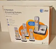 AT&T 5 Handset DECT 6.0 Cordless Answering System with Caller ID/Call Waiting