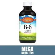 Carlson Labs Vitamin B-6 Pyridoxine HCI Improve Heart & Nerve Function 120 ml