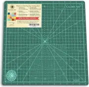 Enhanced 14" Self-Healing Cutting Mat with Accurate Grid Lines for Art Projects