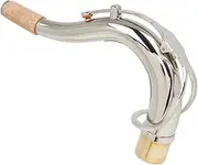 GALPADA B Flat Tenor Saxophone Neck Brass Bend Neck for Alto Saxophone Accessories Ergonomic Design for Comfortable Playing and Easy Installation