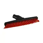 SYR Household Floor Scrubber Grout Brush 23cm Head Indoor/Outdoor Cleaner Red