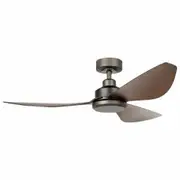 Eglo Torquay 48" DC ABS 3 Blade Ceiling Fan with Remote-Oil Rubbed Bronze