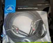 JL AUDIO XE-BLKAIC2-18 2CH 18 FT RCA Premium Audio Interconnect pure OFC Copper