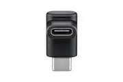 Goobay USB-C to USB-C Adapter 90 degree plug for USB-C cables - Black