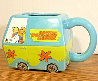 SCOOBY DOO The Mystery Machine Van Ceramic 24 oz Coffee Tea Cup Mug RARE NEW