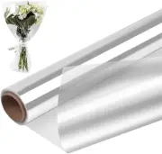 Clear Cellophane Wrap Roll,40Cm X 30M (1.3Ft X 98.5Ft),Wrap Cellophane Bags -...