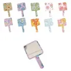 with Handle Makeup Mirror Handheld SPA Salon Compact Mirrors Beauty Mirrors