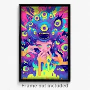 Art Poster - Pure Mine (Psychedelic Trippy Weird 11x17 Print)