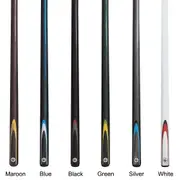 Graphite Composite Pool Snooker Billiard Cue Set 6 Cues