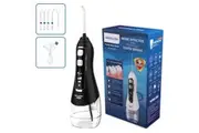 WaterPulse Water Flosser 320ml Portable Rechargeable Teeth Flosser 5 Pressure Modes (Black#V580)