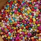 400pcs 3mm Rainbow Colour MIX Glass Seed Beads Glossy Opaque AUS Free Post s12B