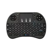 RII Mini I8 Plus White Backlit Hebrew 2.4G Wirelss Mini Keyboard Touchpad Air Mouse