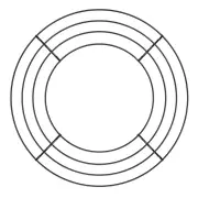 NNEOBA Round Hoop DIY Christmas Decoration Wire Wreath Frame