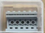 LEGO Parts - Light Bluish Gray Technic, Plate 2 x 6 5 Holes - No 32001 - QTY 5