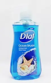 1 Dial OCEAN SPLASH Hydrating Liquid Hand Soap Wash Pump 7.5 oz each
