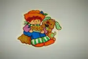 Strawberry Shortcake Oversized Large 5" Huckleberry Pie Sticker