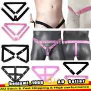 Elastic Chastity Cage Belt Device Waist Strap Adjustable Auxiliary Band 2~4Way