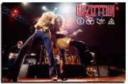 Led Zeppelin Poster 24x36 Inch Photo Rare Print Wall Art Print LZ05