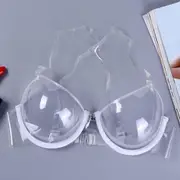 Ultra-thin Transparent Push-up Bra white03