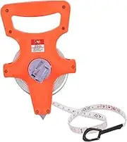 OSALADI Locking Tape Measure 20m Metric Hand-operated Ruler Soft Measuring Tape for Building Engineer's Outdoor Scale