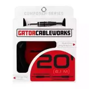 NEW Gator Cableworks Composer Series Instrument Cable - 20'