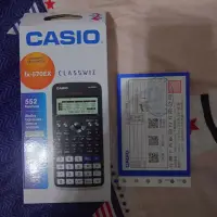 在飛比找蝦皮購物優惠-型號為CASIO fx-570EX 但功能、外觀、用法完全等