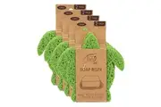 4x White Magic Eco Basics Turtle Soap Riser Elevator Holder Sink Organiser Green