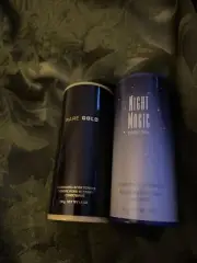Avon Night Magic And Rare Gold Talc