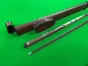 QLD Footy Canetoad Composite Pool Cue + Brown Golf Style Case Combo Billiard