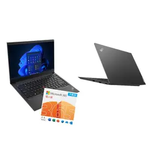 【ThinkPad 聯想】微軟M365組★14吋i5商用獨顯筆電(E14/i5-1235U/16G/512G/MX550/W11H)