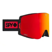 Spy Marauder Night Rider Snow Goggles - Happy Bronze Red Mirror Lens