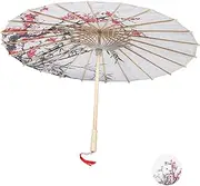 [SOESFOUFU] Handmade Japanese Oil Paper Umbrella Classical Dance Prop for Weddings Parties and Decorative Use Smooth Handle Unique Design for Cosplay and Photography Events