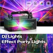 500mW Laser Projector Stage Light Beam LED RGB DMX Bar DJ Disco Party Lighting