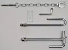 Whites Wires Farm Gate Hinge Kit Gate Ring Latch and Catch Gate Fitting Fence