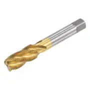 M18 x 1.5 High Speed Steel Titanium Plated Machine Spiral Flute Thread Tap