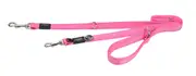 Rogz Multi-Lead Stop-Pull Reflective Dog Lead Pink Large