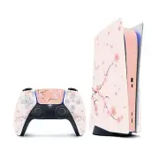 sakura skin for ps5, Playstation 5 controller Full cover, Vinyl 3m stickers
