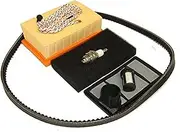 Pexorin Air amp; Fuel Filters Plug Belt Pull Cord Service Kit Fits, for, TS400 Cut Off Saw by Lawnmower Air Filter Adjustment Kit