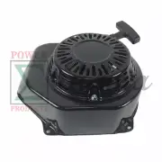 Black Recoil Starter W/ Shroud For Predator 6.5 HP 4000W 63080 63079 Generator