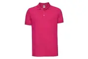 Russell Mens Stretch Polo Shirt (Fuchsia) (XL)