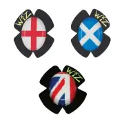 WIZ Motorcycle / Bike Safety Flag Knee Sliders / Protectors - Pair