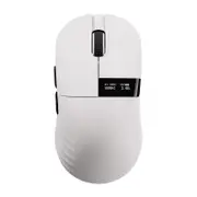 Chilkey Glacier LW 8K OLED Smart Display Wireless Gaming Mouse - White (717687334891)