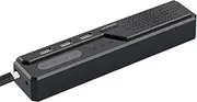 Cykvis Computer Speaker with Microphone, USB Powered PC Speakers for Smart Home Office and Online Study,Portable and External 3 in 1 Computer Speakers with Hubs,Plug &Play. (Grey Black)