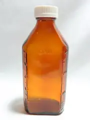 Vintage 12oz Kerr Root Beer Brown Syrup Glass Jar Bottle New Old Stock