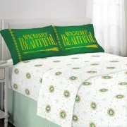 Wicked Movie Full Bed Sheet Bedding Set and Pillowcase FAST SHIP